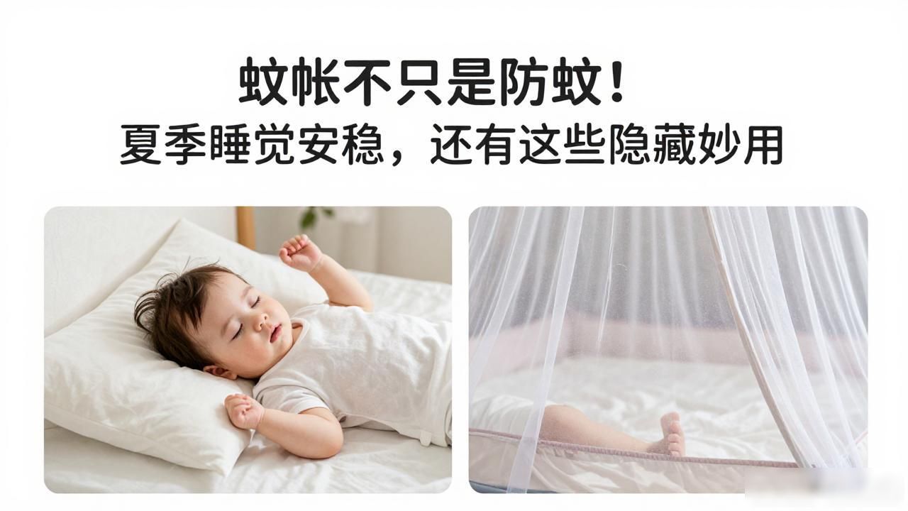 蚊帐不只是防蚊!夏季睡觉安稳,还有这些隐藏妙用(图1)