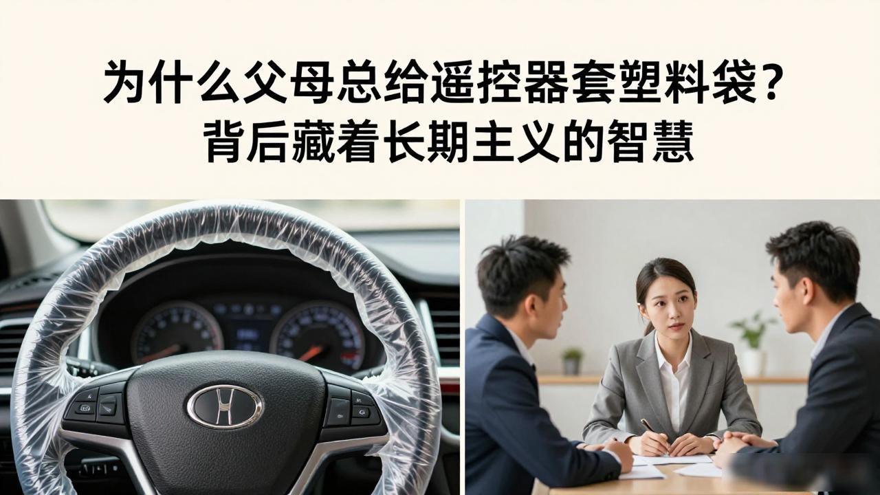 为什么父母总给遥控器套塑料袋？背后藏着长期主义的智慧(图1)