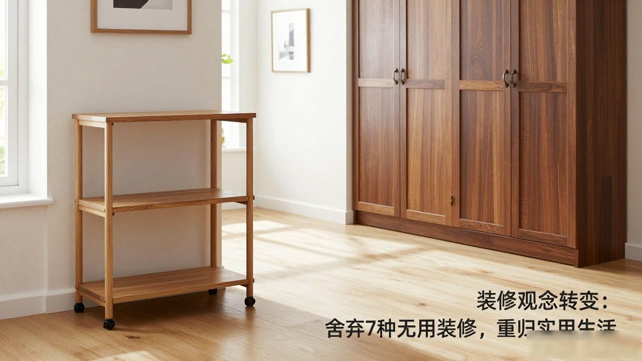 装修观念转变:舍弃7种无用装修,重归实用生活(图1)