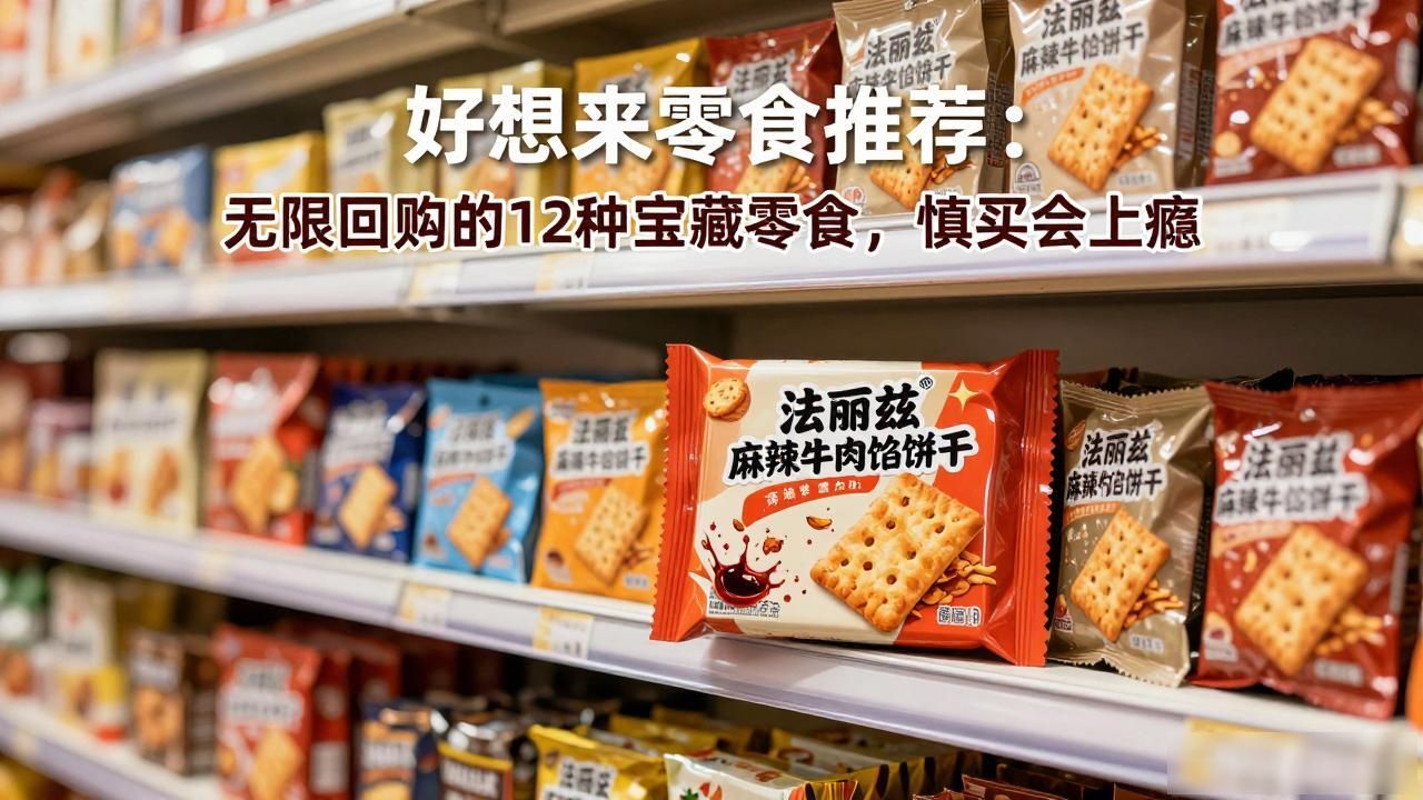 好想来零食推荐:无限回购的12种宝藏零食,慎买会上瘾(图1)