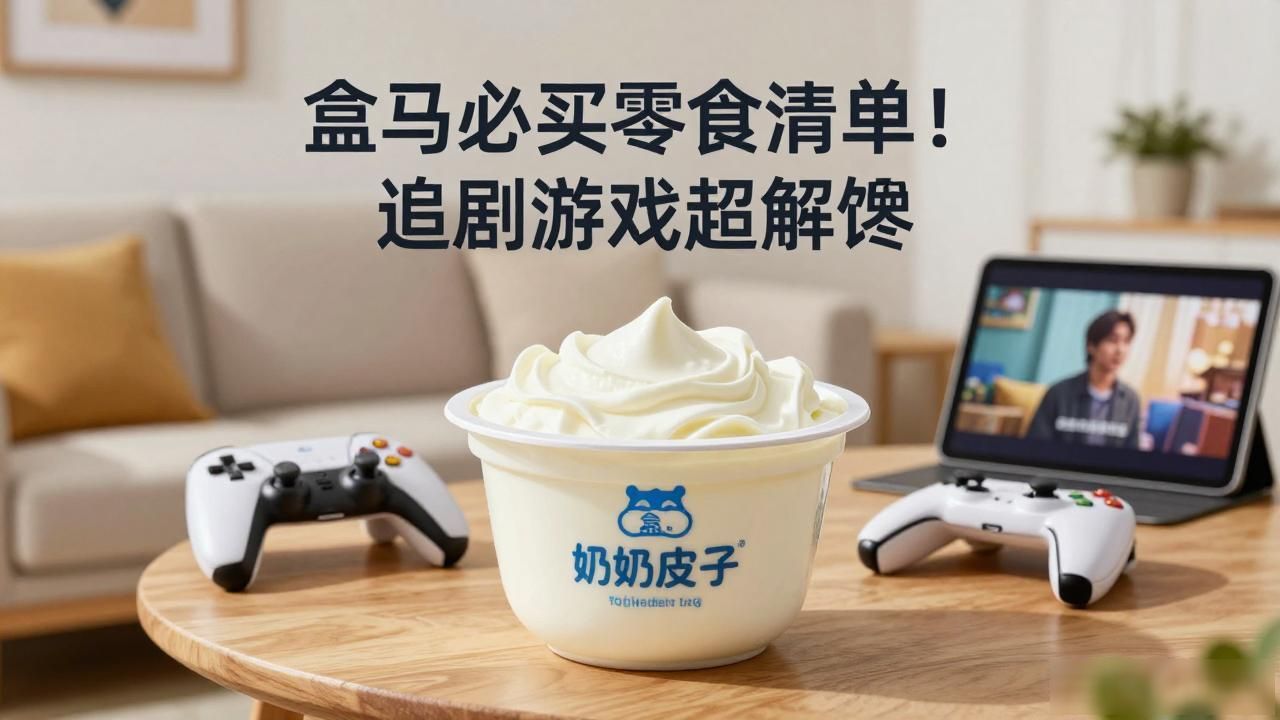 盒马必买零食清单!追剧游戏超解馋(图1)