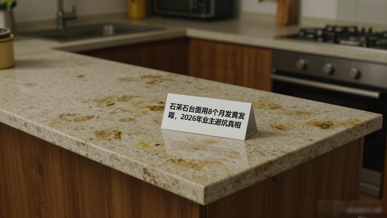 石英石台面用8个月发黄发霉，2026年业主避坑真相(图1)