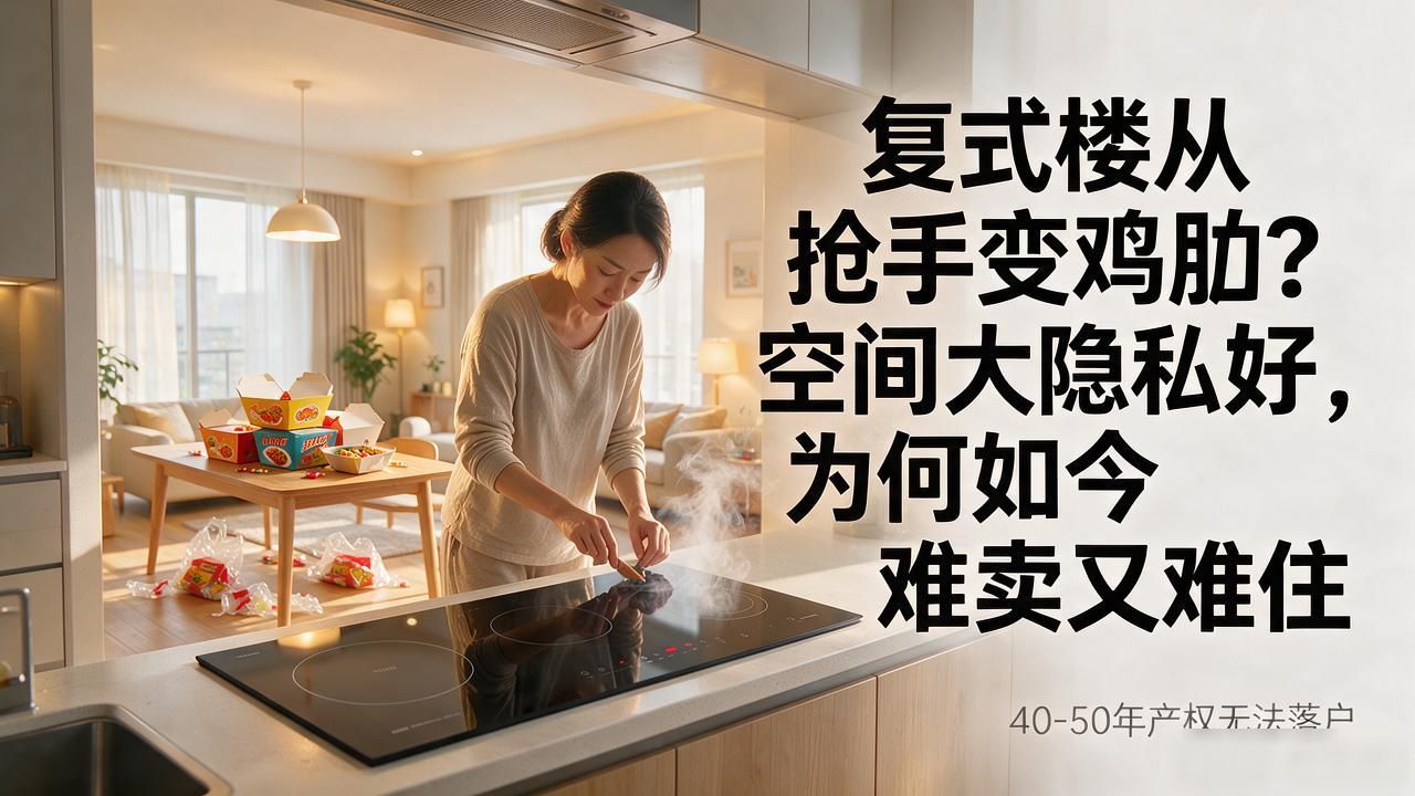 复式楼从抢手变鸡肋？空间大隐私好，为何如今难卖又难住(图1)