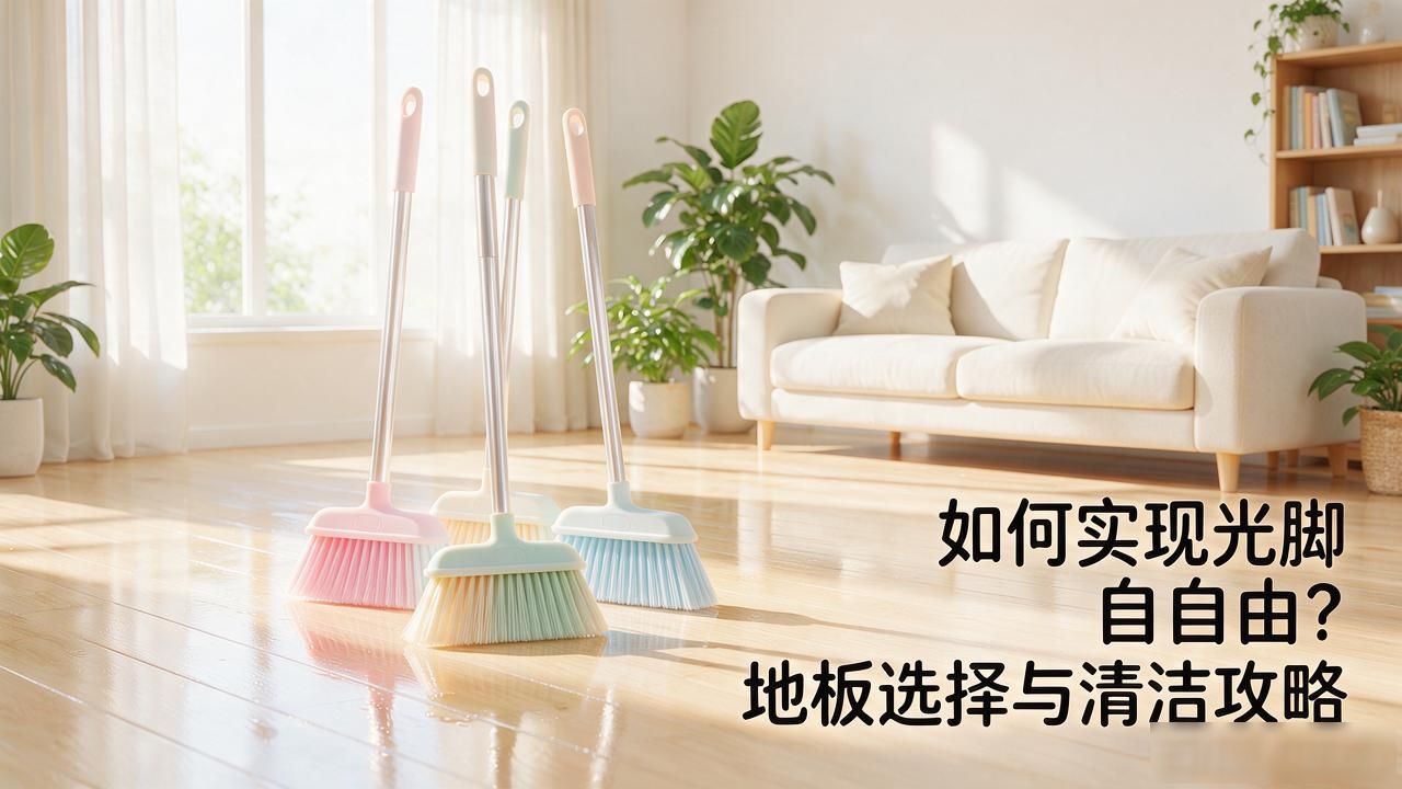 如何实现光脚自由?地板选择与清洁攻略(图1)