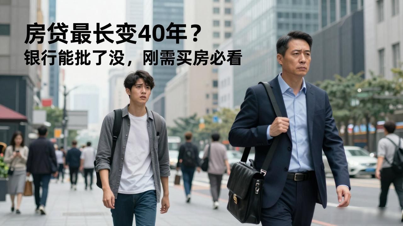 房贷最长变40年?银行能批了没,刚需买房必看(图1)
