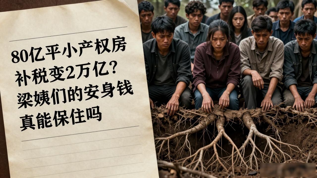 80亿平小产权房补税变2万亿?梁姨们的安身钱真能保住吗(图1)