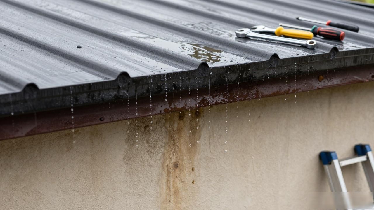 彩钢房房顶漏水怎么办？防雨隔热翻新实用指南(图1)